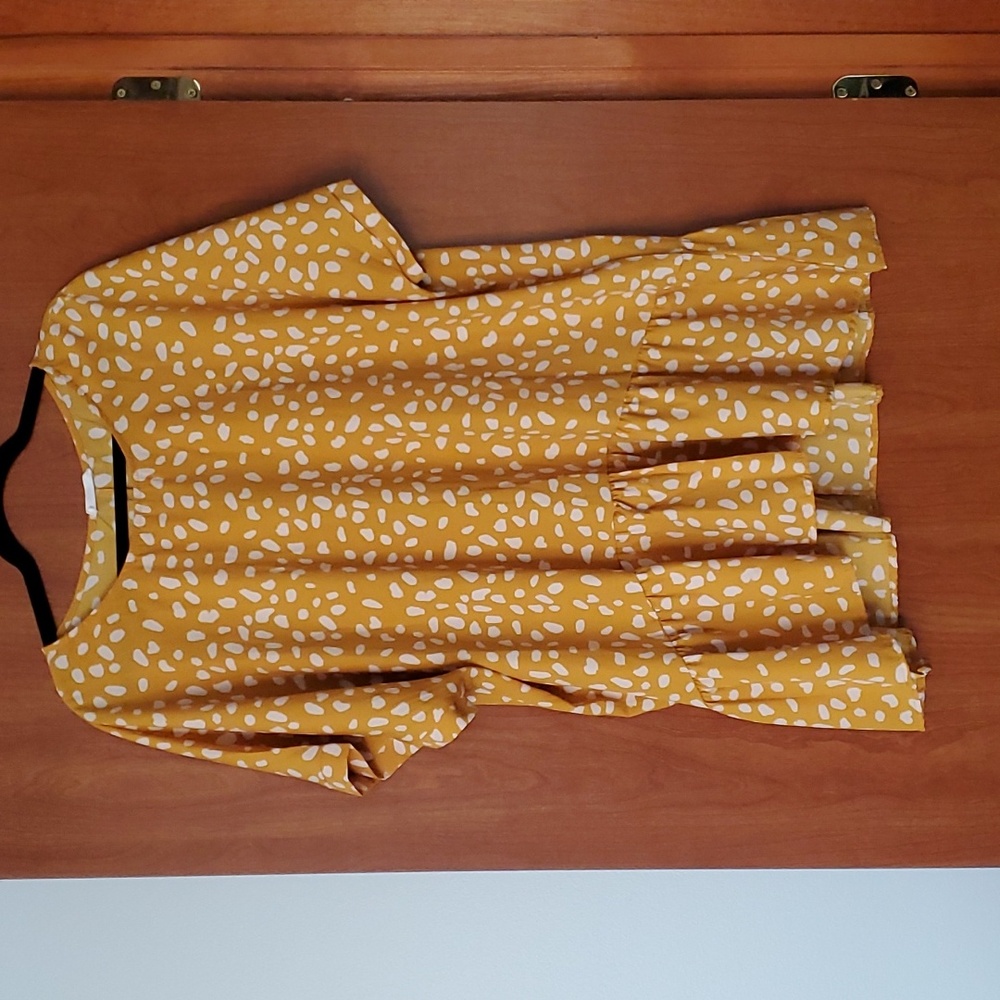 Women's yellow blouse